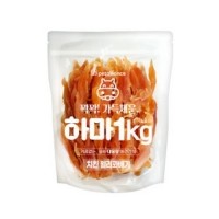 [멤버십 비밀가격][하마간식] 치킨 1kg 강아지 대용량 간식 [반려동물]