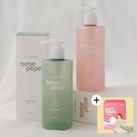 베베페페 극세사 펫타올+저자극 강아지샴푸