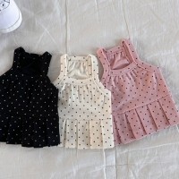 [멤버십 비밀가격][코코아허니] 도트뷔스티에원피스 [최저가]