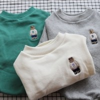 [멤버십 비밀가격][코코아허니] 베어양기모맨투맨 [최저가]