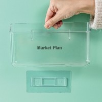 마켓플랜 포켓 벽걸이 다용도 리모컨 수납함