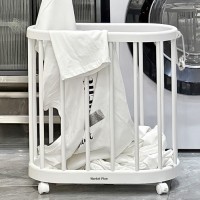 마켓플랜 슬리밍 이동식 다용도 빨래 바구니