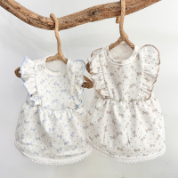 [고퀄리티]국내제작 귀여운 레이스 프릴 도트리본원피스