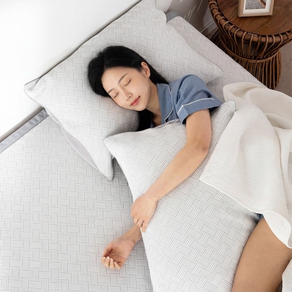 페오펫몰,[테라톤] 한일의료기 3D 에어매쉬 냉감 쿨패드 여름 침대 매트 고정 밴드 킹 180×205cm