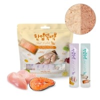 짜먹는 한입뚝딱 유산균 고양이 습식 간식 대용량 콤보 15g x 60p(900g)