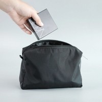 마켓플랜 베이직 휴대용 메이크업 화장품 파우치