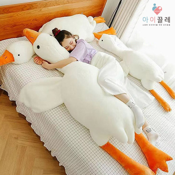 페오펫몰,[반려인혜택]아이끌레 통통 대왕 거위 인형