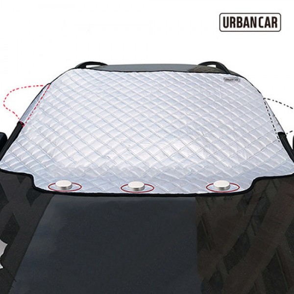 페오펫몰,[반려인혜택]어반카 차량용 엠보 자석 성에방지 햇빛가리개