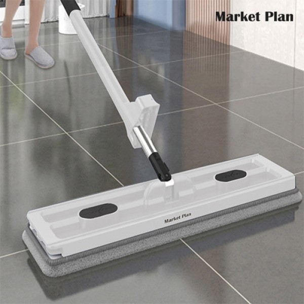 페오펫몰,마켓플랜 빅와이드 밀대 1p + 극세사 물걸레 2p 세트