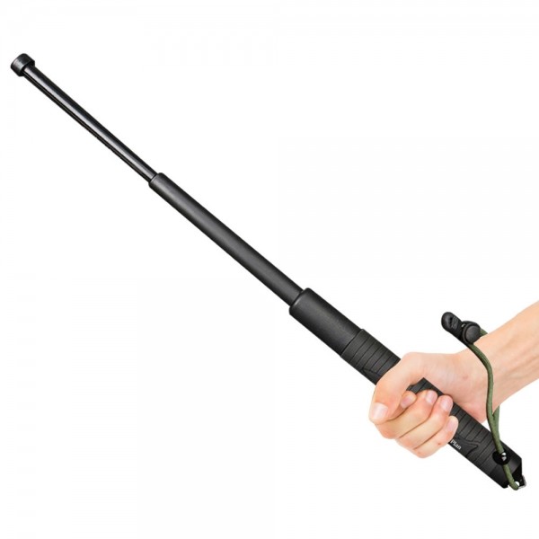 페오펫몰,[반려인혜택]마켓플랜 스틸 호신용 삼단봉 막대기 블랙