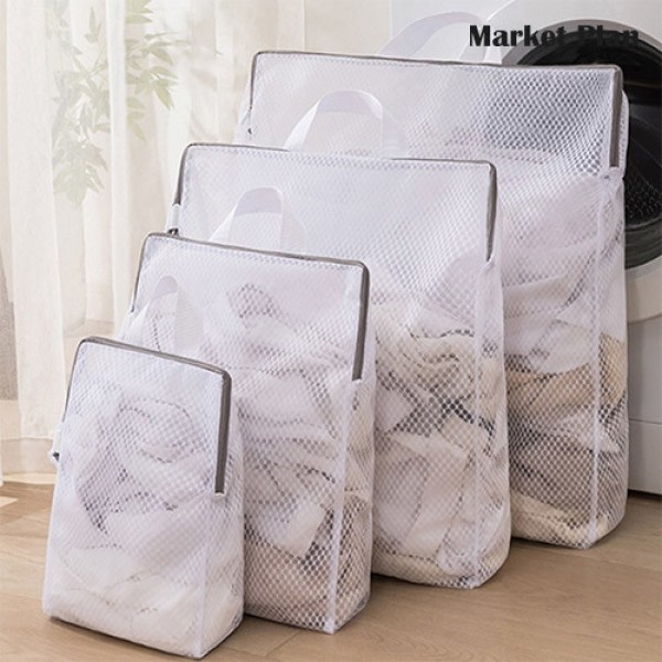 [반려인혜택]마켓플랜 스퀘어 다용도 메쉬 세탁망 4종 세트
