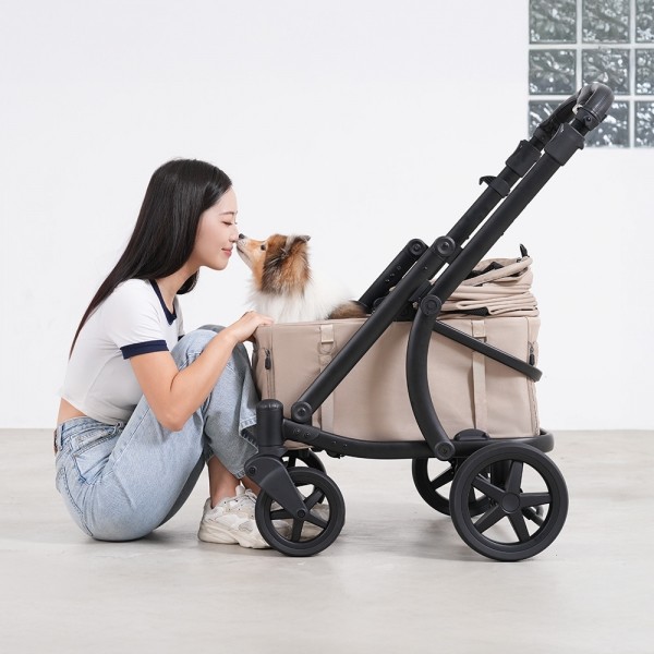 페오펫몰,폼포라펫 모두 웨건 강아지유모차 펫웨건 2color