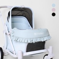 폼포라펫 클래식 웨건 가드 펫 범퍼가드 애견 강아지유모차 개모차 쿠션