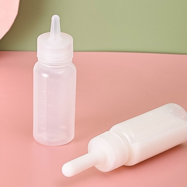 페오펫몰,크레용펫 고양이 강아지 젖병 분유 수유 세트 반려동물용 60ml