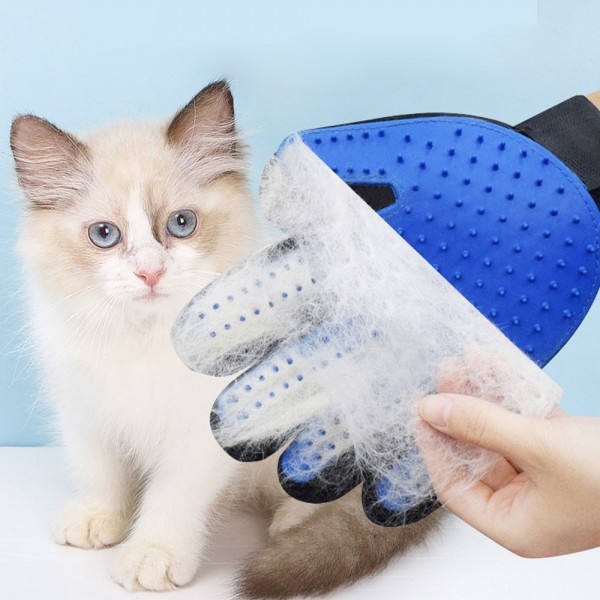 페오펫몰,크레용펫 강아지 고양이 브러쉬 장갑 털 제거 그루밍 빗