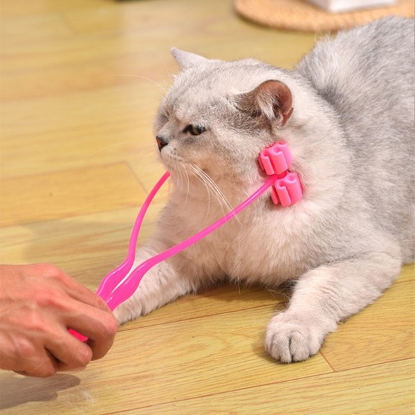 페오펫몰,크레용펫 고양이 마사지 빗 야옹 롤러 스트레스 해소