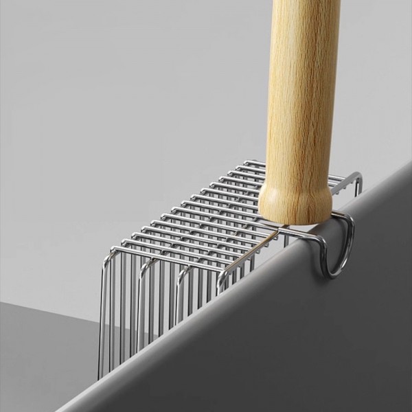 페오펫몰,크레용펫 고양이 모래삽 똥삽 촘촘삽 스텐 벤토나이트 두부모래 삽