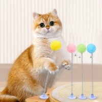 크레용펫 혼자노는 흡착형 냥펀치볼 장난감