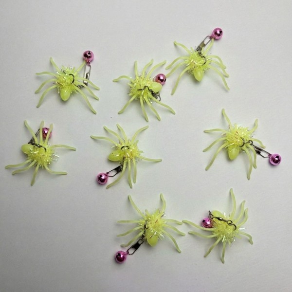 페오펫몰,크레용펫 기절초풍 거미 야광 낚시대 리필(2color)