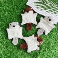 크레용펫 날다람쥐 바스락 인형 2종