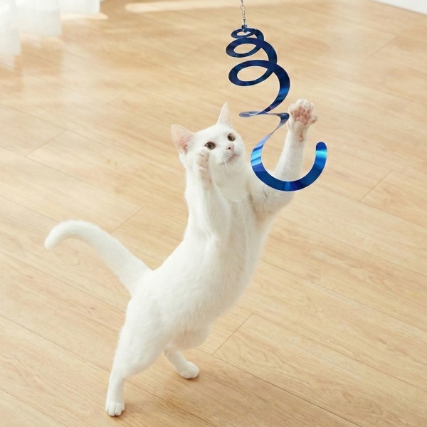 페오펫몰,크레용펫 매직 팽팽이 회전 고양이 낚시대 리필