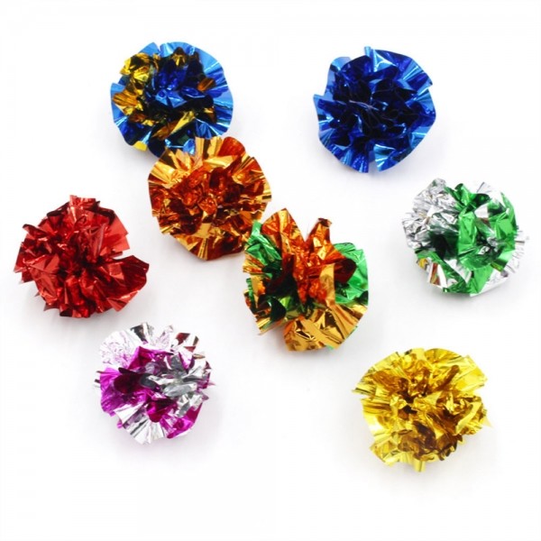 페오펫몰,크레용펫 컬러풀 홀로그램 바스락볼