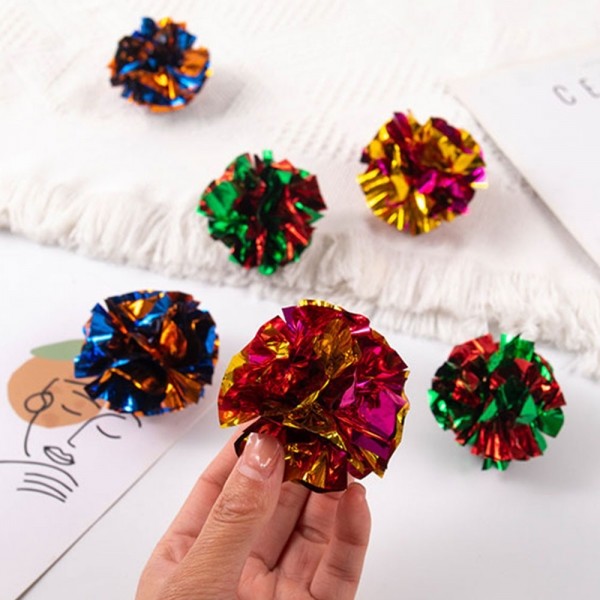 페오펫몰,크레용펫 컬러풀 홀로그램 바스락볼