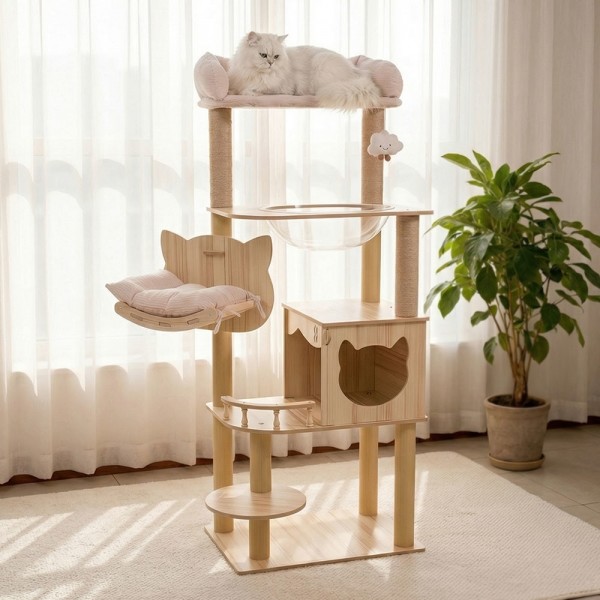 페오펫몰,크레용펫 햇살가득 대형 캣타워