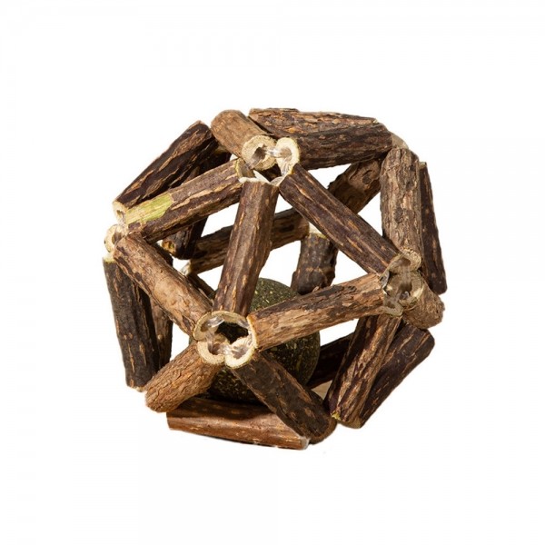 페오펫몰,[꽃길특가]크레용펫 캣닢 쏙 마따따비 둥지볼 7.5cm