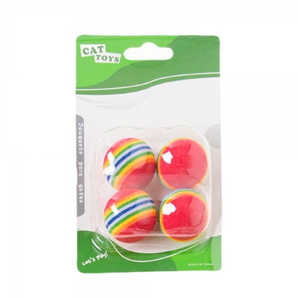 페오펫몰,크레용펫 고양이 쥐돌이 공 사냥 방울 공놀이 장난감 모음