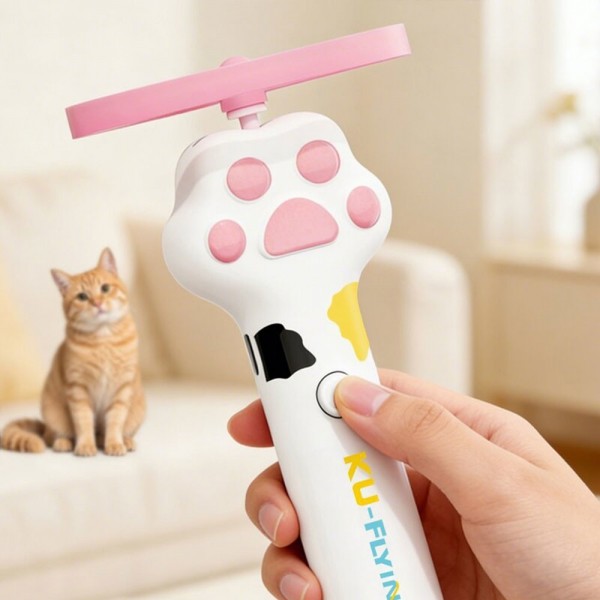 페오펫몰,크레용펫 고양이 자동 장난감 냥이콥터 사냥놀이