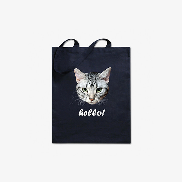 페오펫몰,반려동물 강아지 고양이 사진 그림 커스텀 주문제작 린넨 에코백