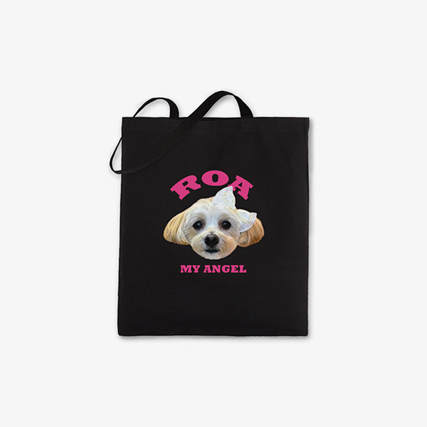 페오펫몰,반려동물 강아지 고양이 사진 그림 커스텀 주문제작 린넨 에코백