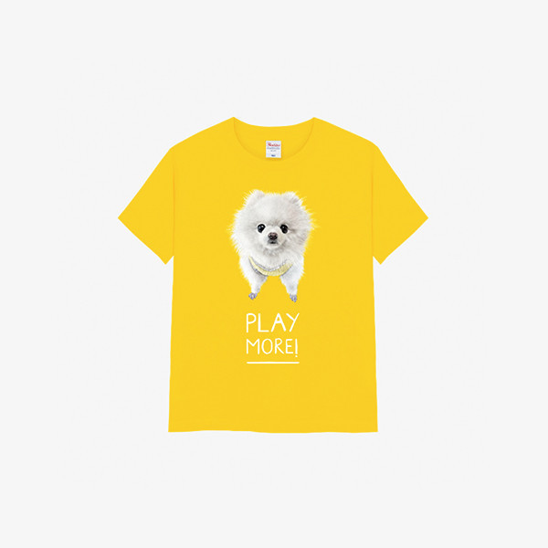 [반려인혜택][엔젤드로잉] 반려동물 강아지 고양이 사진 그림 커스텀 주문제작 키즈 17수 반팔티