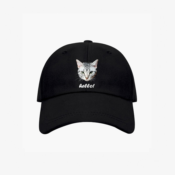 페오펫몰,[반려인혜택]반려동물 강아지 고양이 사진 그림 커스텀 주문제작 볼캡