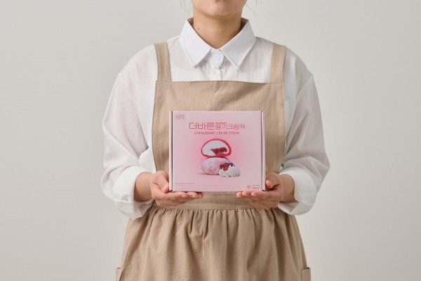 페오펫몰,[더바른떡] 딸기크림떡 360g