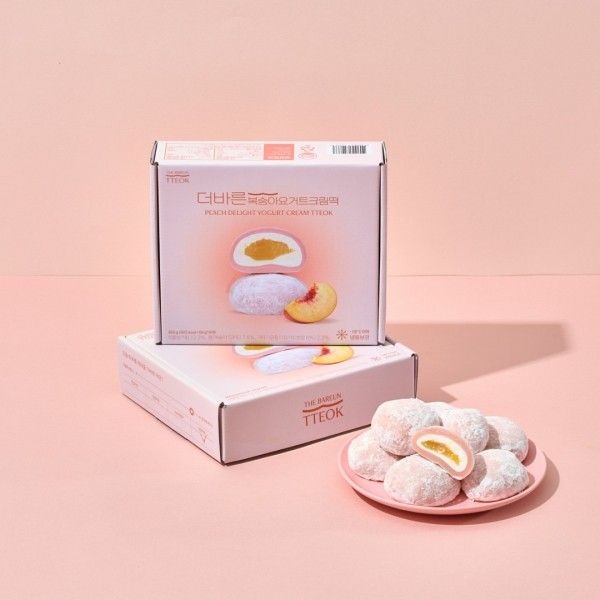 페오펫몰,[감사특가][더바른떡] 복숭아요거트크림떡 360g