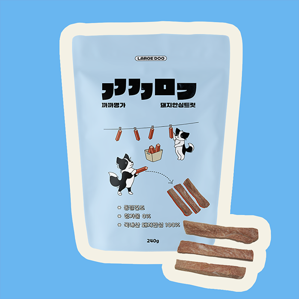 페오펫몰,까까명가 돼지안심 트릿 240g