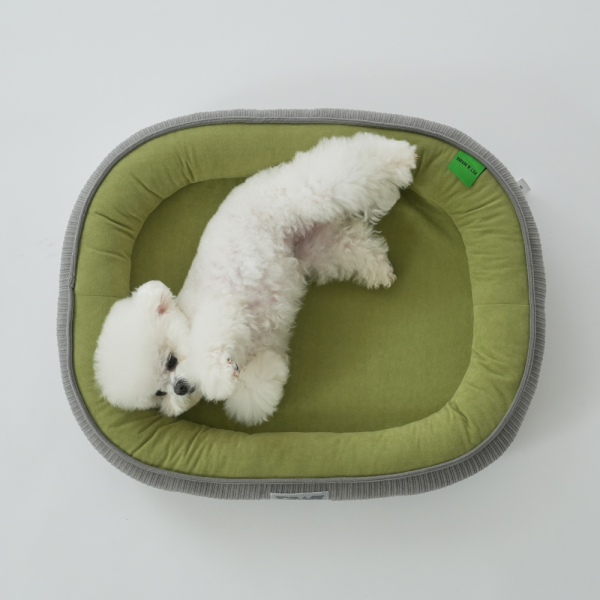 페오펫몰,[펫앤마마] 강아지 방석 쿠션 3종 (그레이/그린/브라운) M~2XL