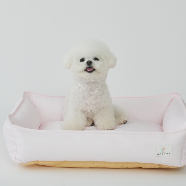 페오펫몰,[펫앤마마] 파스텔 강아지 방석 쿠션 3종 (라이트블루/라이트핑크/라이트옐로우) M~XL