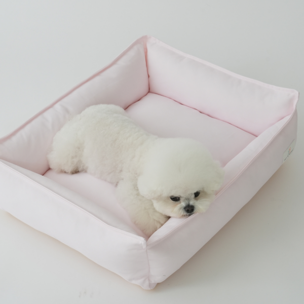 페오펫몰,[펫앤마마] 파스텔 강아지 방석 쿠션 3종 (라이트블루/라이트핑크/라이트옐로우) M~XL