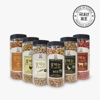 [멤버십 비밀가격] [셰프의쿡방] 잘먹는 큐브져키 1kg 국내산 통간식 [반려동물]