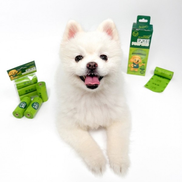 페오펫몰,[펫키지] 강아지 배변봉투 친환경 생분해 12롤(180매) x 2팩 [반려동물]