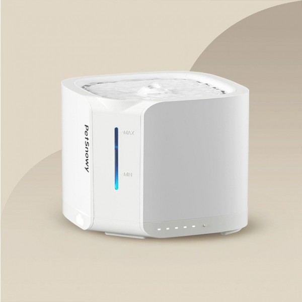 페오펫몰,[펫키지] 스마트 무소음 자동 급수기 화이트 [반려동물]