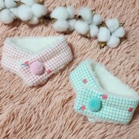 도리도기 피치 목도리 강아지 겨울목도리
