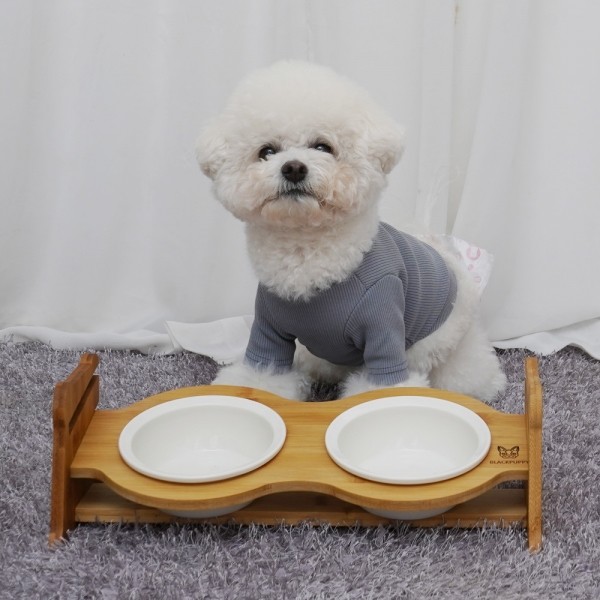 페오펫몰,레드퍼피 우드퐁플라 땅콩식기