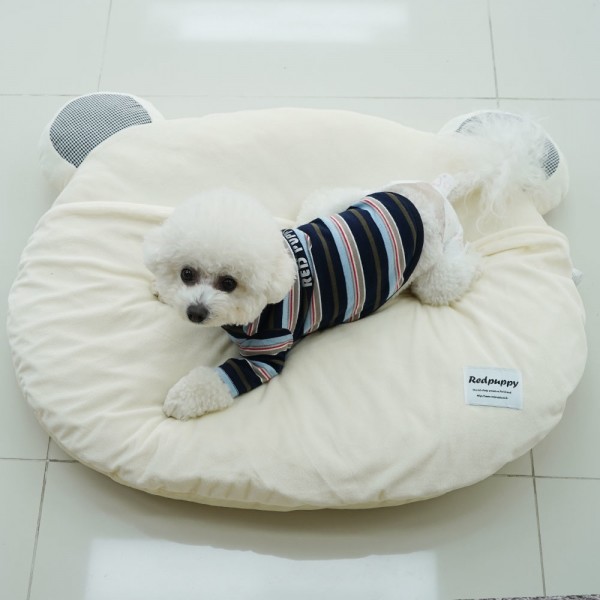 페오펫몰,레드퍼피 몰랑몰랑 곰돌이 쿠션