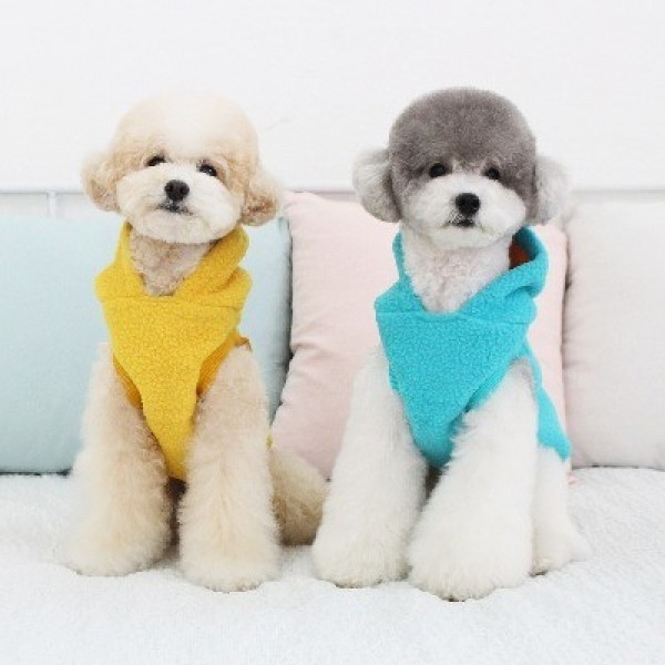 페오펫몰,레드퍼피 보송후드탑