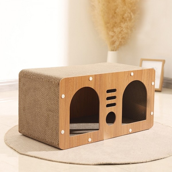 페오펫몰,레드퍼피 부루스 스크래쳐 고양이스크래쳐 손톱관리 스크래쳐 대형스크래쳐 고양이용품