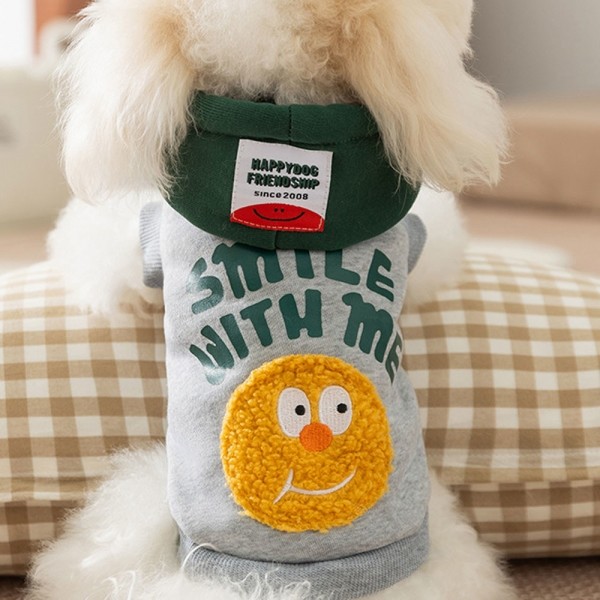 페오펫몰,레드퍼피 스마일맥시후드탑 점퍼 패션용품 패션 옷 점퍼 티 따뜻한 야간 여름 비옷